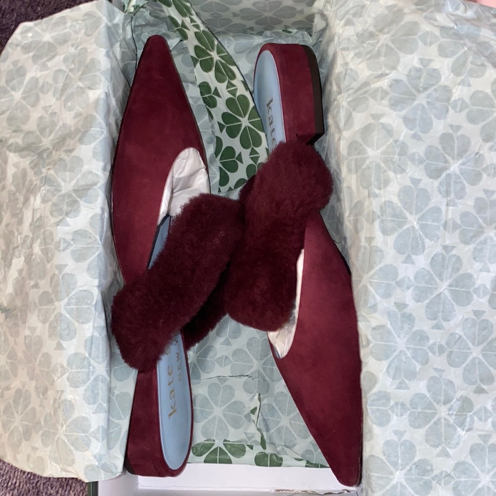 “Marielle 2” Suede Mules